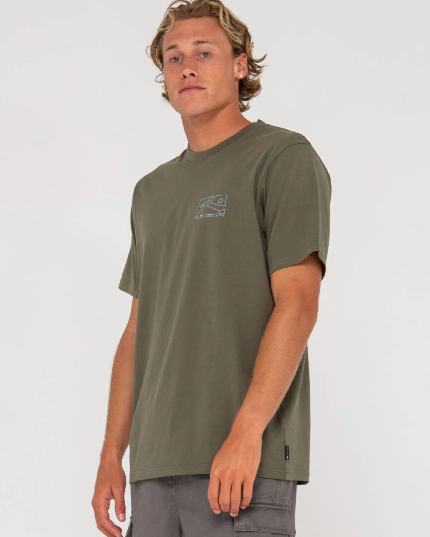 Best Boxed Out Short Sleeve Graphic Tee Mens Tees