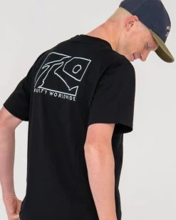 Best Sale Boxed Out Short Sleeve Graphic Tee Mens Tees
