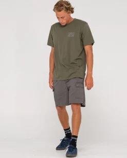 Best Boxed Out Short Sleeve Graphic Tee Mens Tees