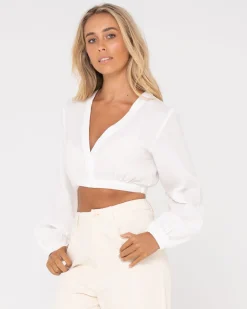 Clearance Brighton Long Sleeve Top Womens Shirts
