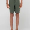 Cheap Burnt Rubber Vintage Wash Boardshort Boys Kids Bottoms