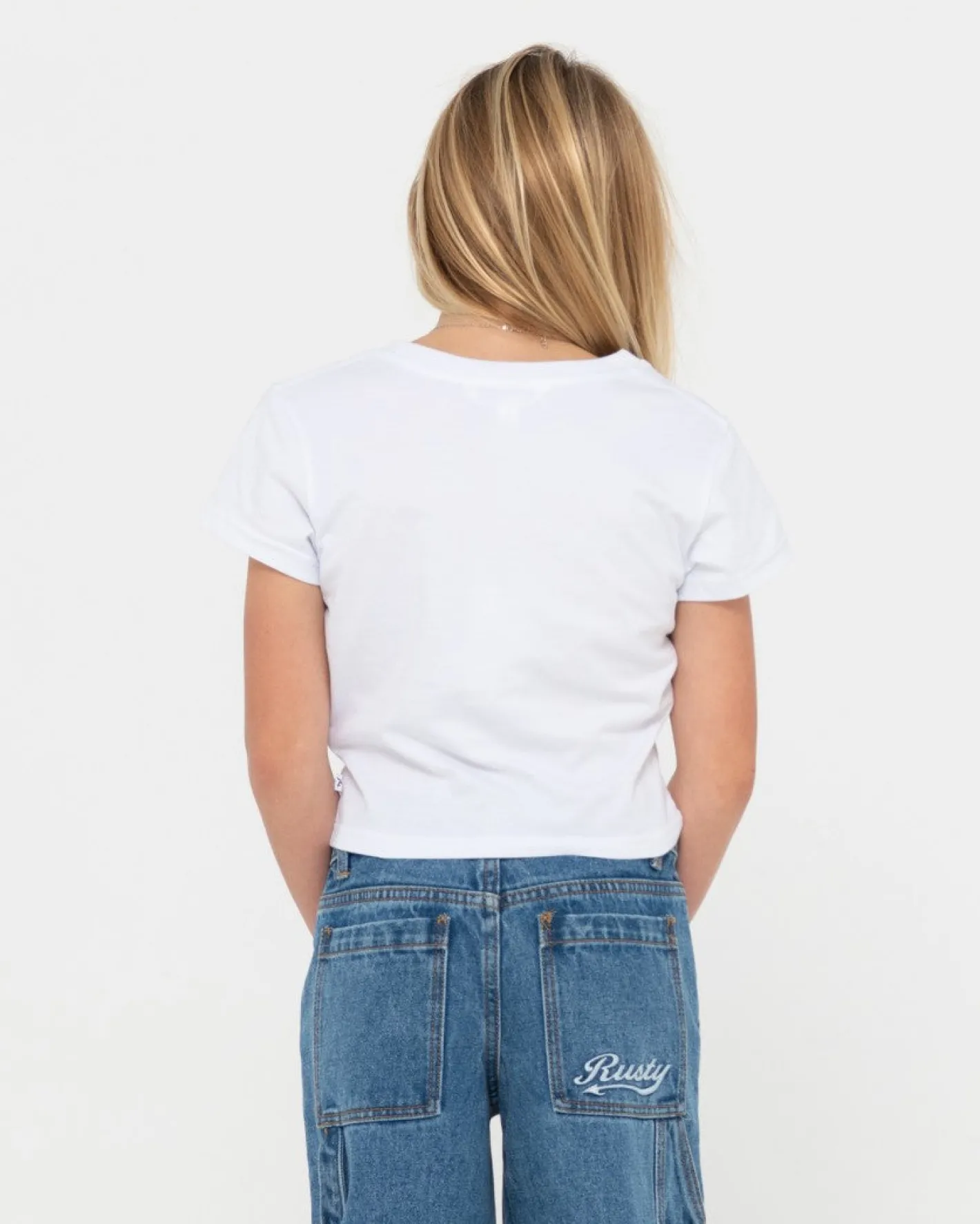 Online Butterfly Skimmer Baby Tee Girls Kids Tops