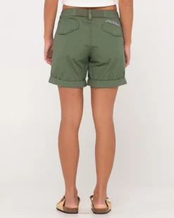 Outlet Cadet Low Rise Canvas Short Womens Shorts