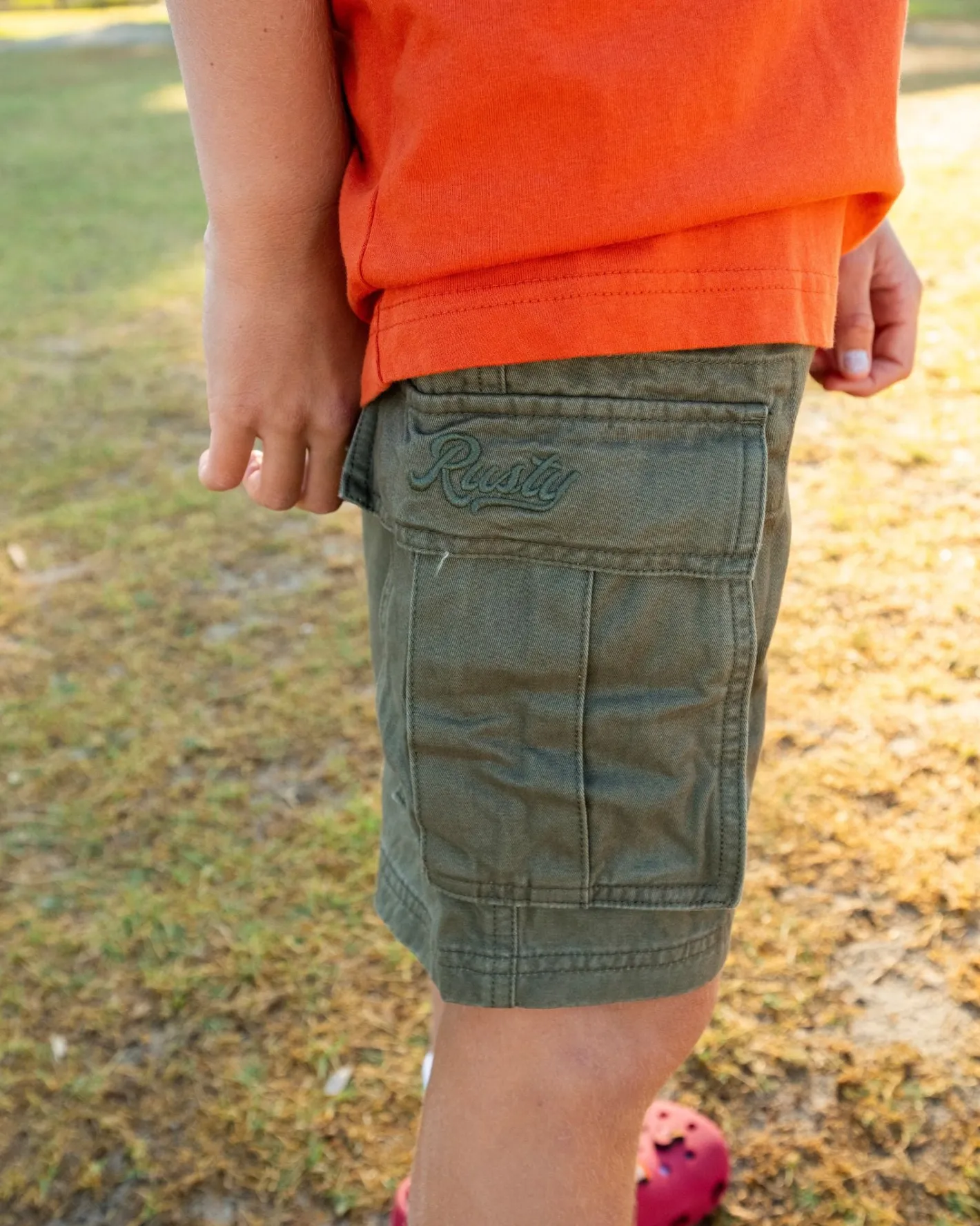 Store Camper Cargo Elastic Short Boys Kids Bottoms