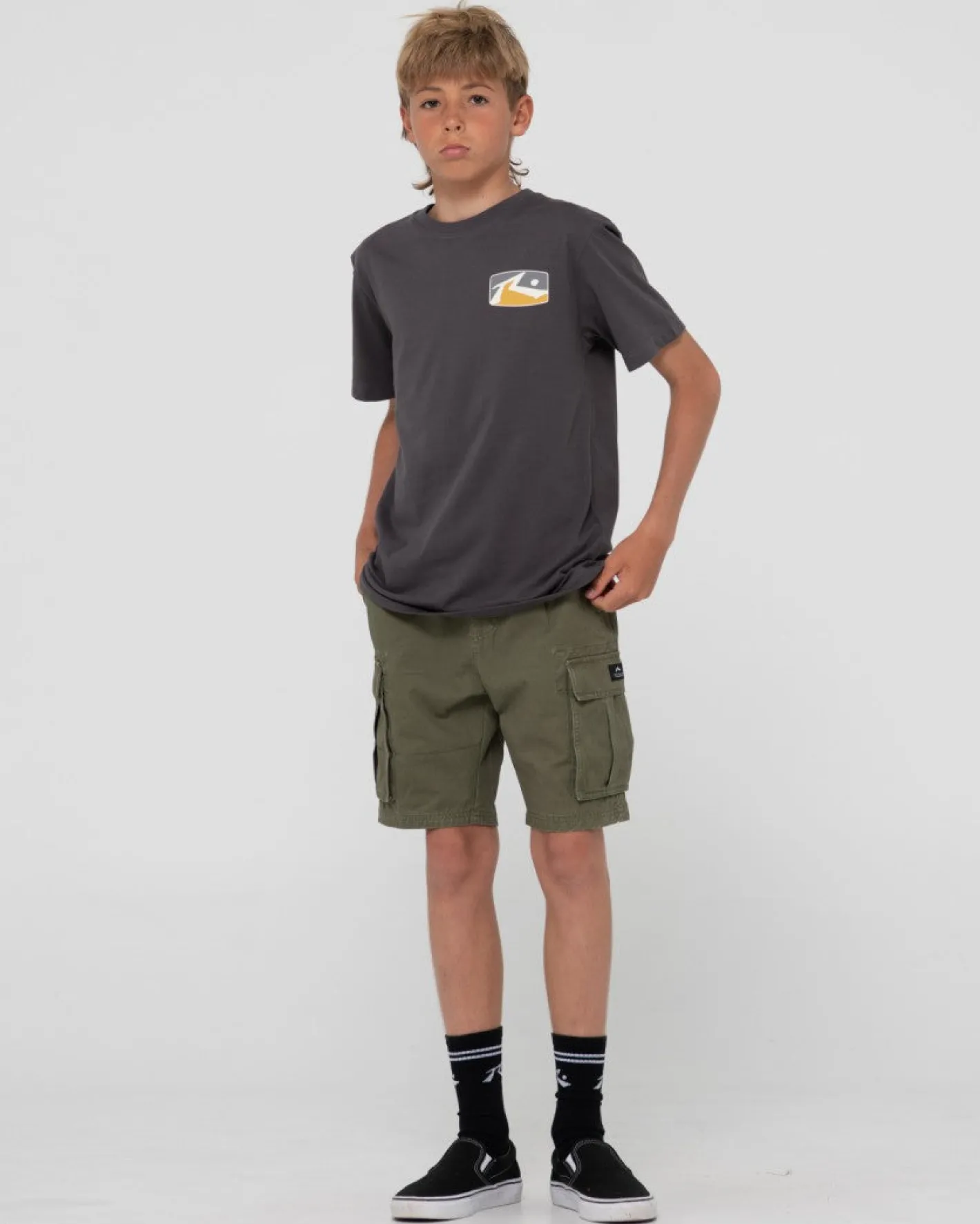 Store Camper Cargo Elastic Short Boys Kids Bottoms