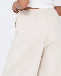 Shop Carolina High Waisted Relaxed Fit Linen Pant Womens Pants