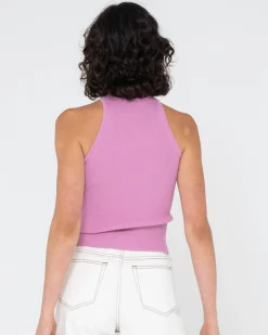 Clearance Charis Rib Knit Tank Womens Tees & Tanks
