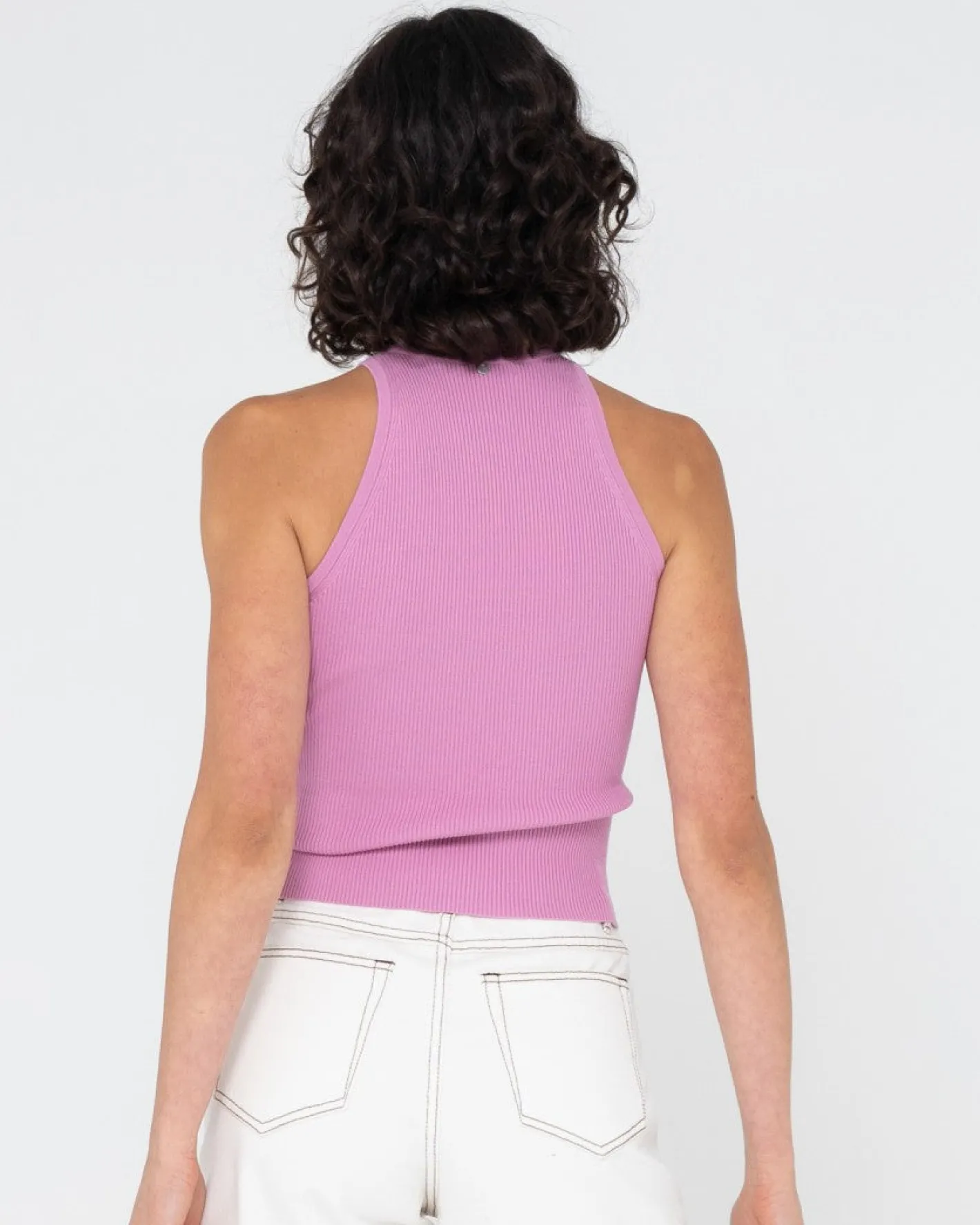 Clearance Charis Rib Knit Tank Womens Tees & Tanks