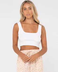 Best Sale Charis Ribbed Cami Womens Fashion Tops