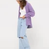 Store Chelsea Oversized Cord Shirt Womens Jackets