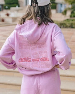 Hot Choose Your Future Oversize Hoodie Womens Hoodies & Fleece
