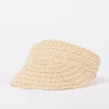 Discount Cindy Straw Adjustable Visor Womens Caps & Hats