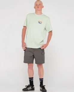 Discount Click Bait Short Sleeve Graphic Tee Mens Tees