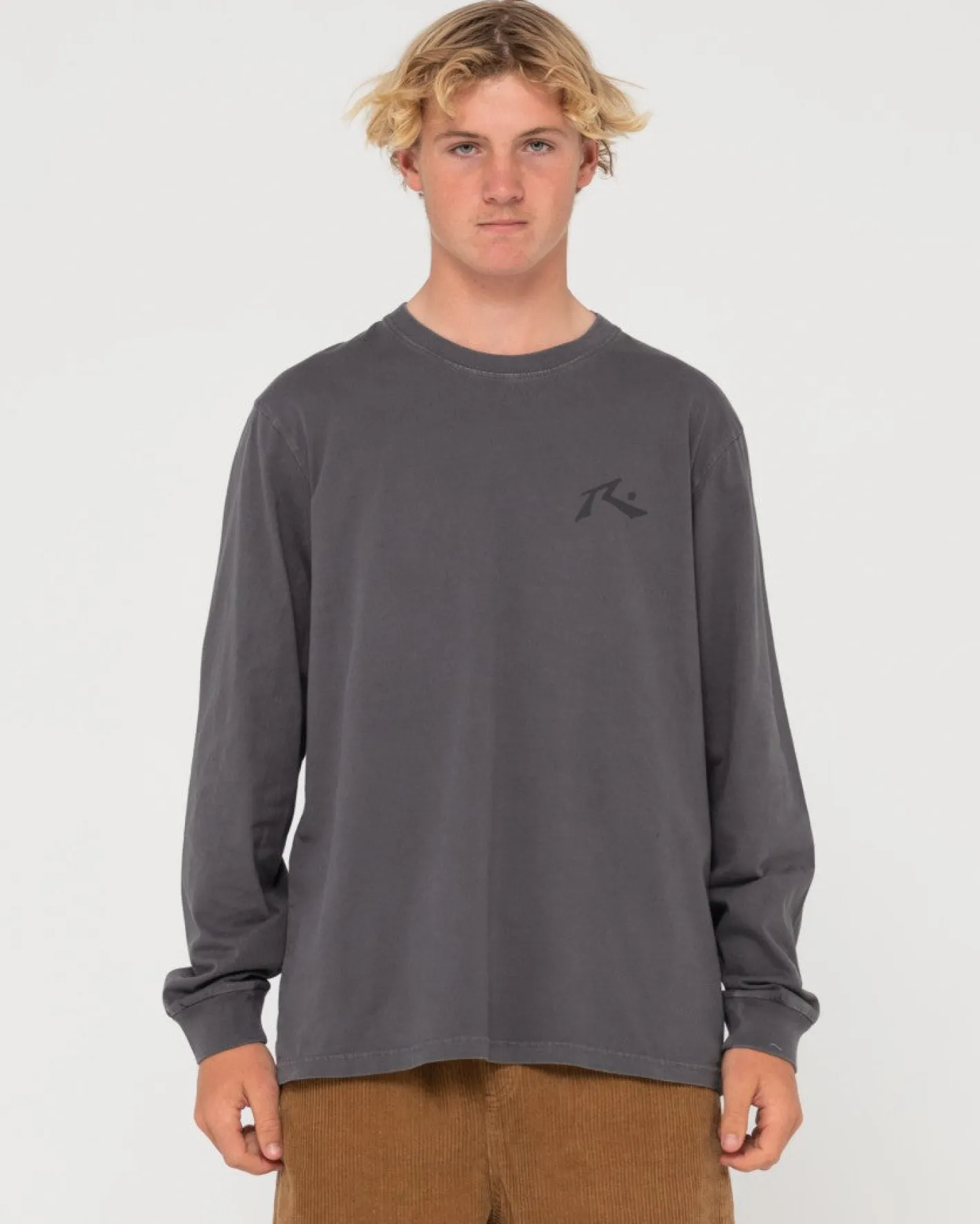 Sale Comp Wash Long Sleeve Tee Mens Tees