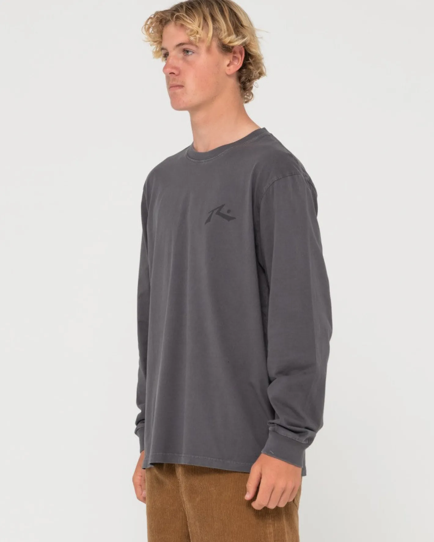 Sale Comp Wash Long Sleeve Tee Mens Tees