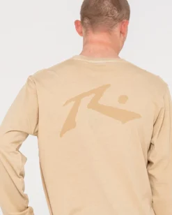 Hot Comp Wash Long Sleeve Tee Mens Tees