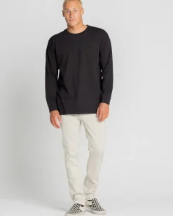 Cheap Comp Wash Long Sleeve Tee Mens Tees