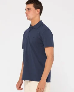 Discount Comp Wash Short Sleeve Polo Mens Tees