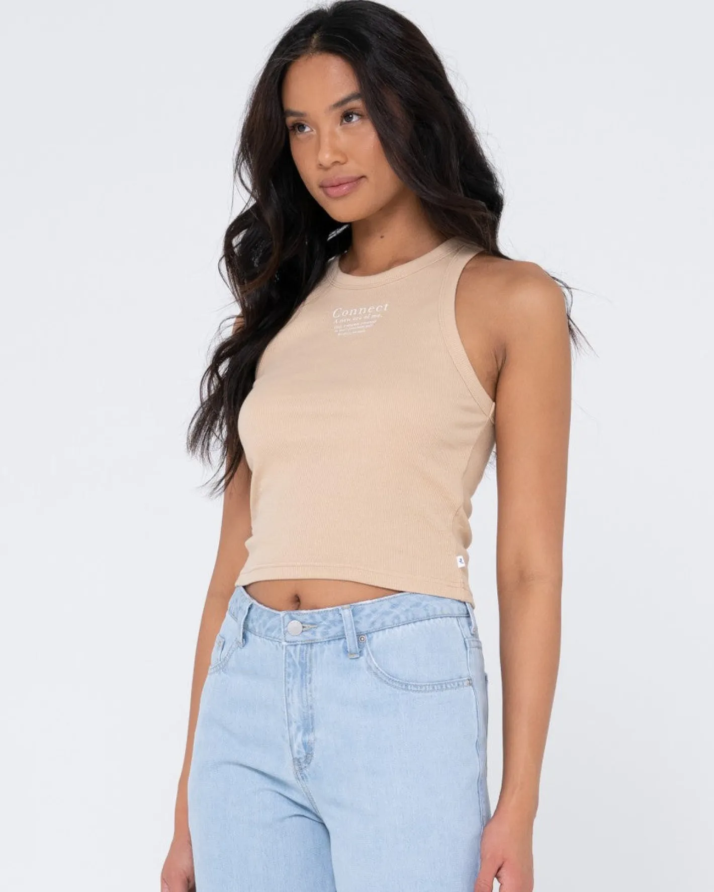 Outlet Connect Racer Tank Womens Tees & Tanks