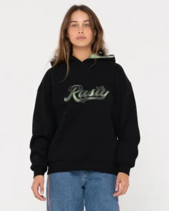 Cheap Country Club Oversized Hooded Fleece Womens Hoodies & Fleece