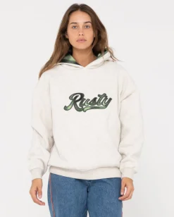 Cheap Country Club Oversized Hooded Fleece Womens Hoodies & Fleece