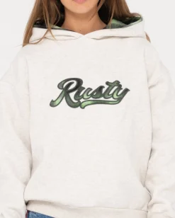 Cheap Country Club Oversized Hooded Fleece Womens Hoodies & Fleece