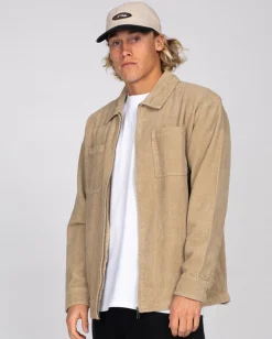 New Coup Cord Long Sleeve Overshirt Mens Jackets