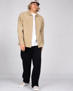 New Coup Cord Long Sleeve Overshirt Mens Jackets