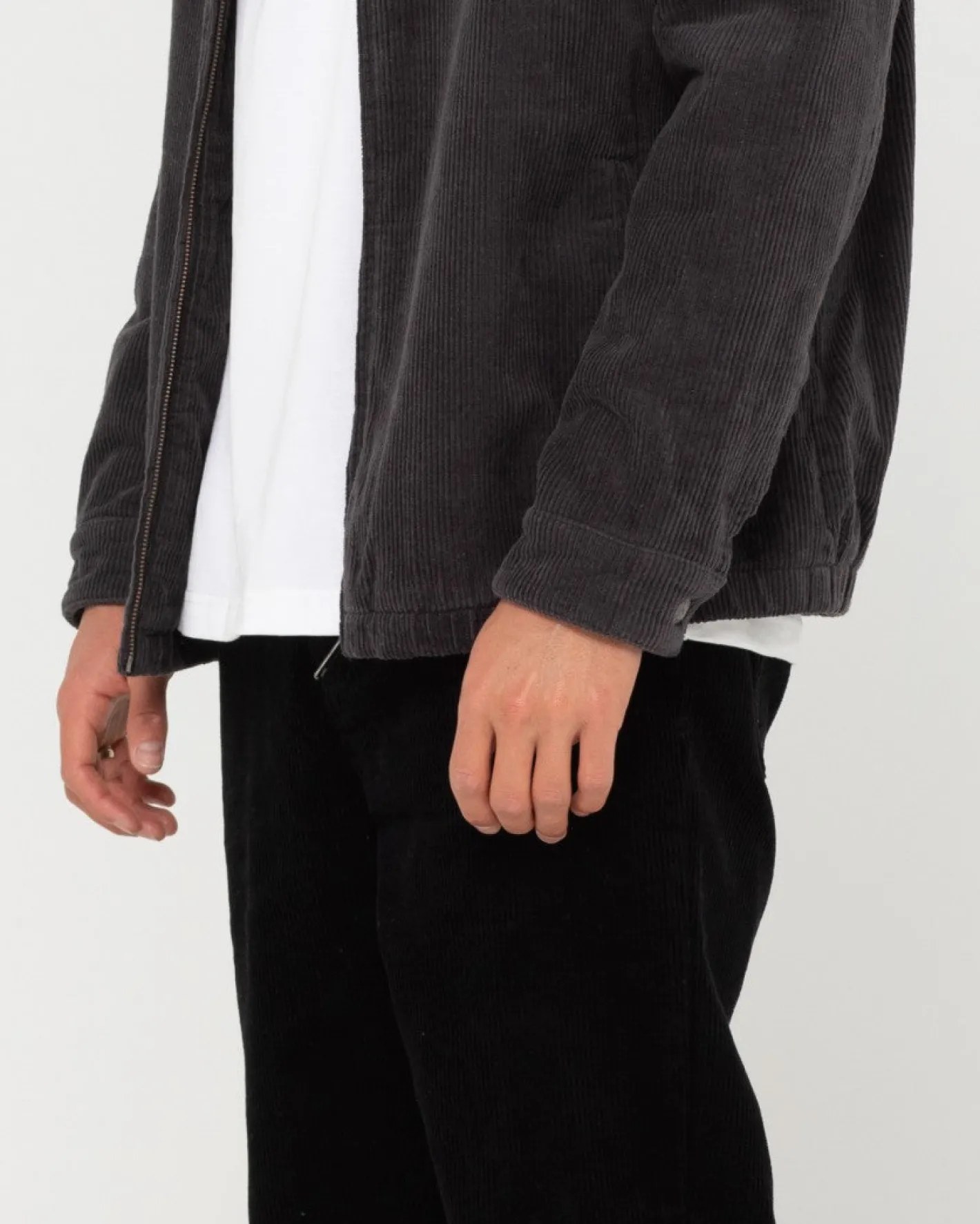 Best Sale Coup Cord Zip Up Jacket Mens Jackets