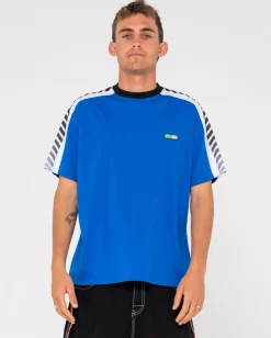Cheap Crave The Grave Mesh Shoulder Panel Tee Mens Tees