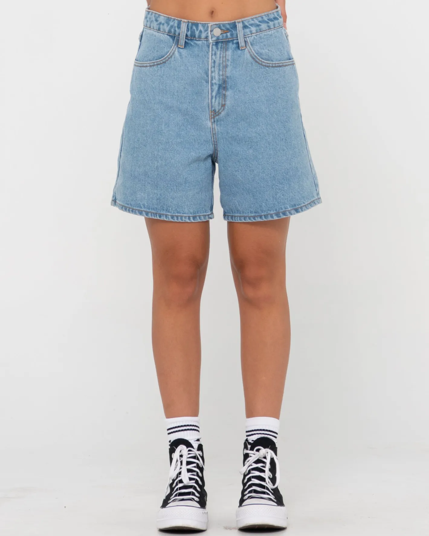 New Cyprus High Waisted Denim Short Womens Denim