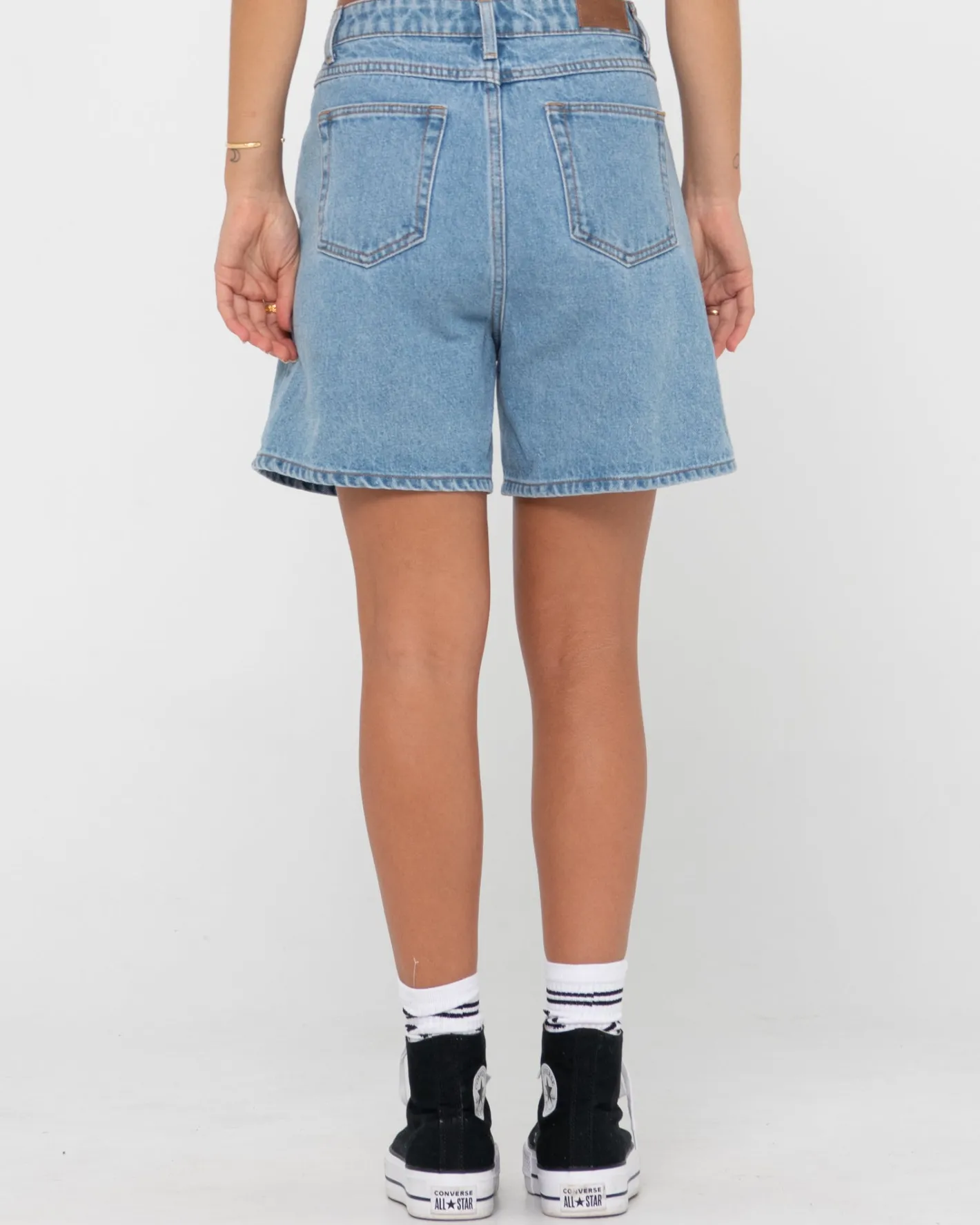 Sale Cyprus High Waisted Denim Short Womens Jorts
