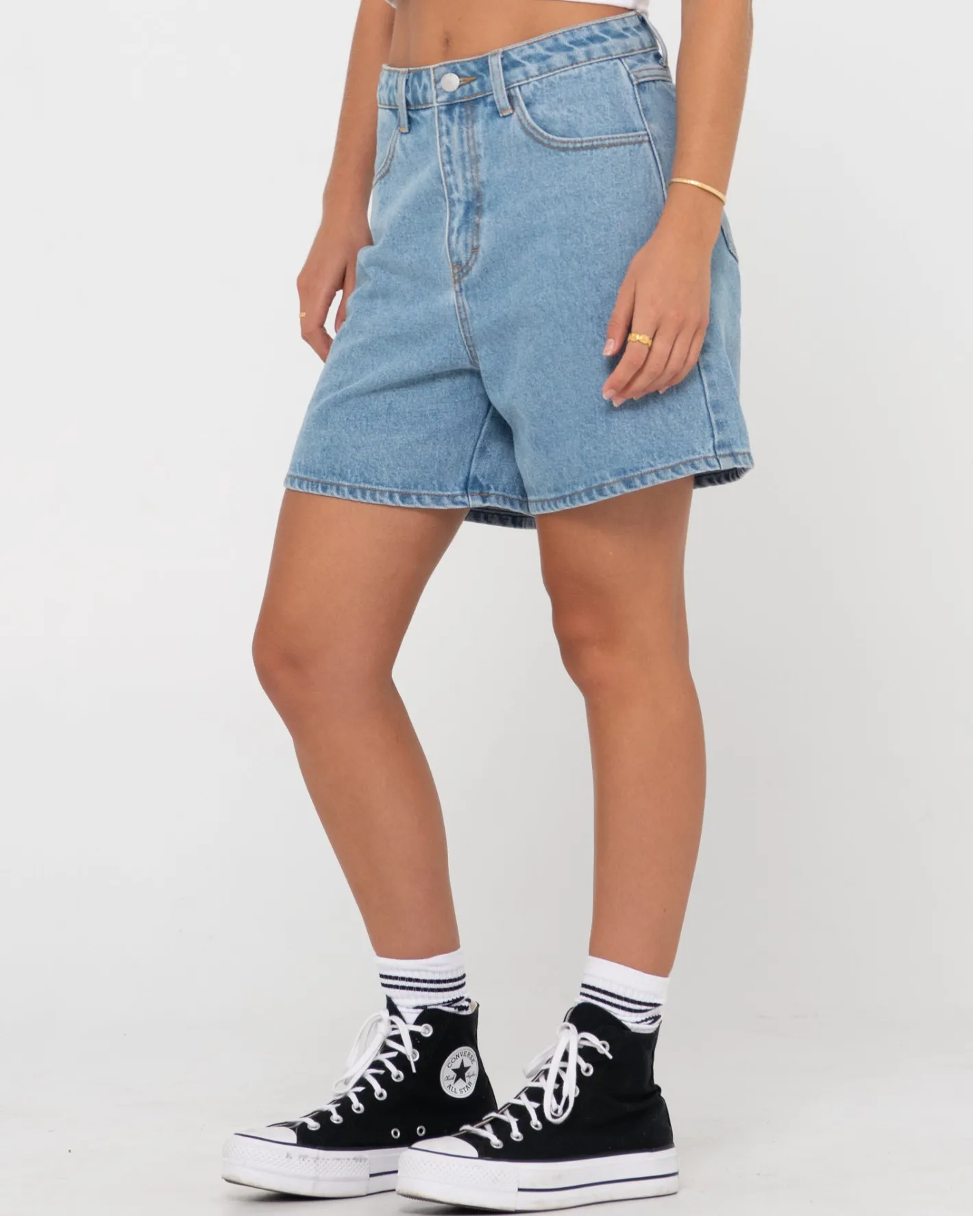 Cheap Cyprus High Waisted Denim Short Womens Shorts