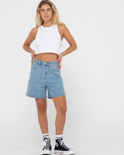 New Cyprus High Waisted Denim Short Womens Denim