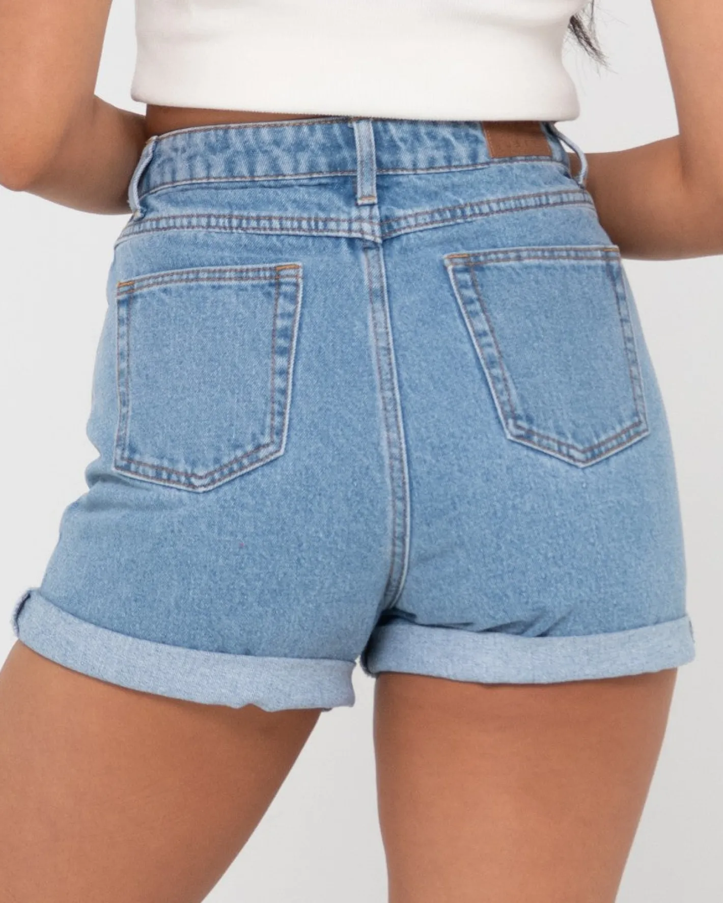 Cheap Cyprus High Waisted Denim Short Womens Shorts