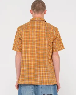 Cheap Datsun 2K Relaxed Check Shirt Mens Shirts