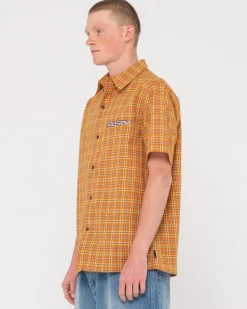 Cheap Datsun 2K Relaxed Check Shirt Mens Shirts