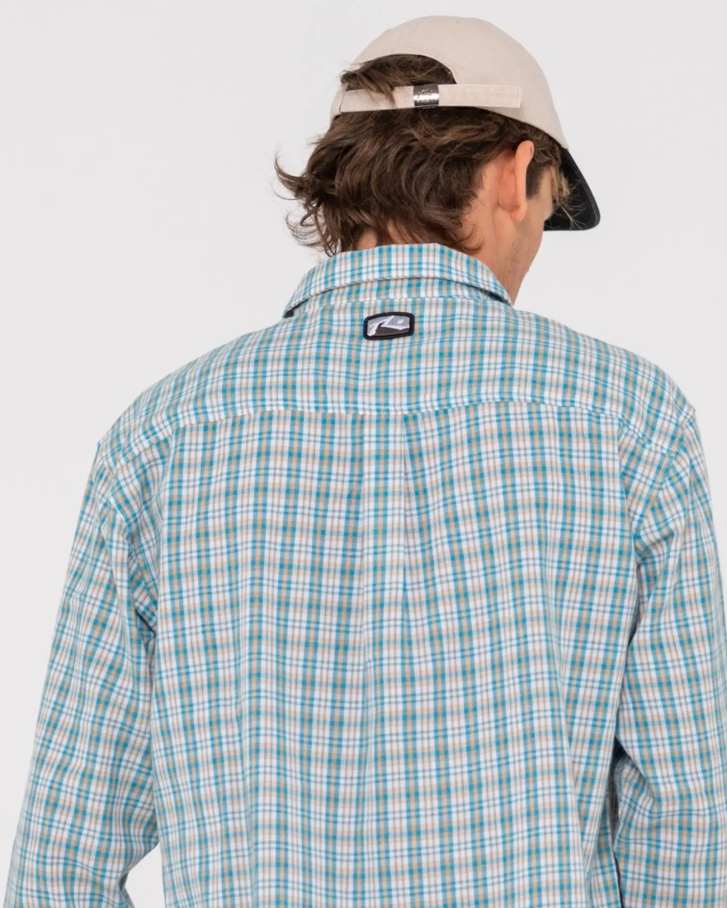 Discount Datsun Relaxed Check Long Sleeve Shirt Mens Shirts