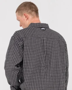 Discount Datsun Relaxed Check Long Sleeve Shirt Mens Shirts