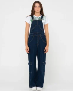 New Dax Denim Cargo Overalls Womens Overalls And Playsuits