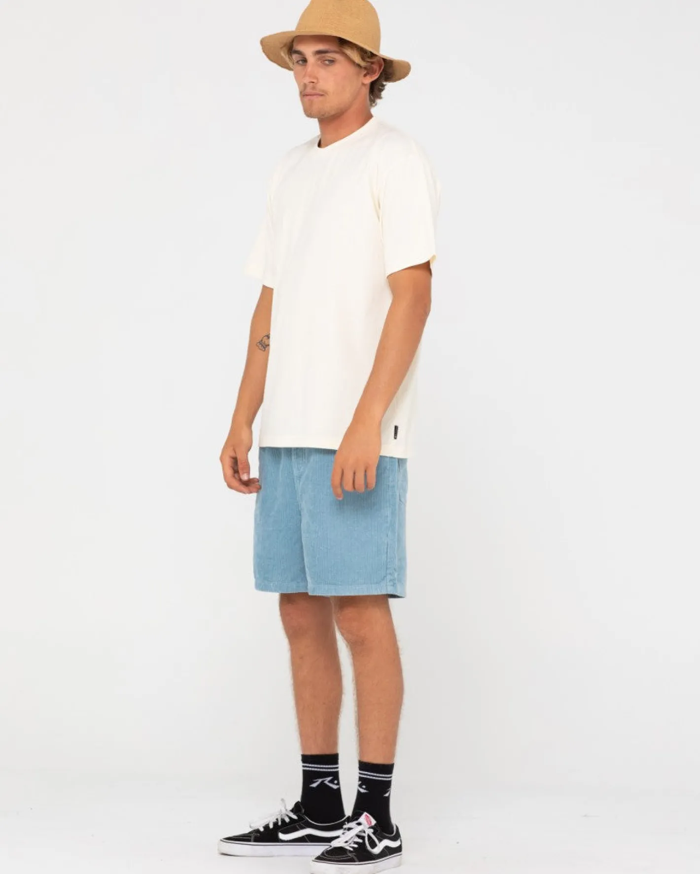 Fashion Dean Packable Wide Brim Straw Hat Mens Caps & Hats
