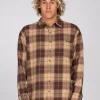 Hot Dry Eyes Long Sleeve Flannel Shirt Mens Shirts