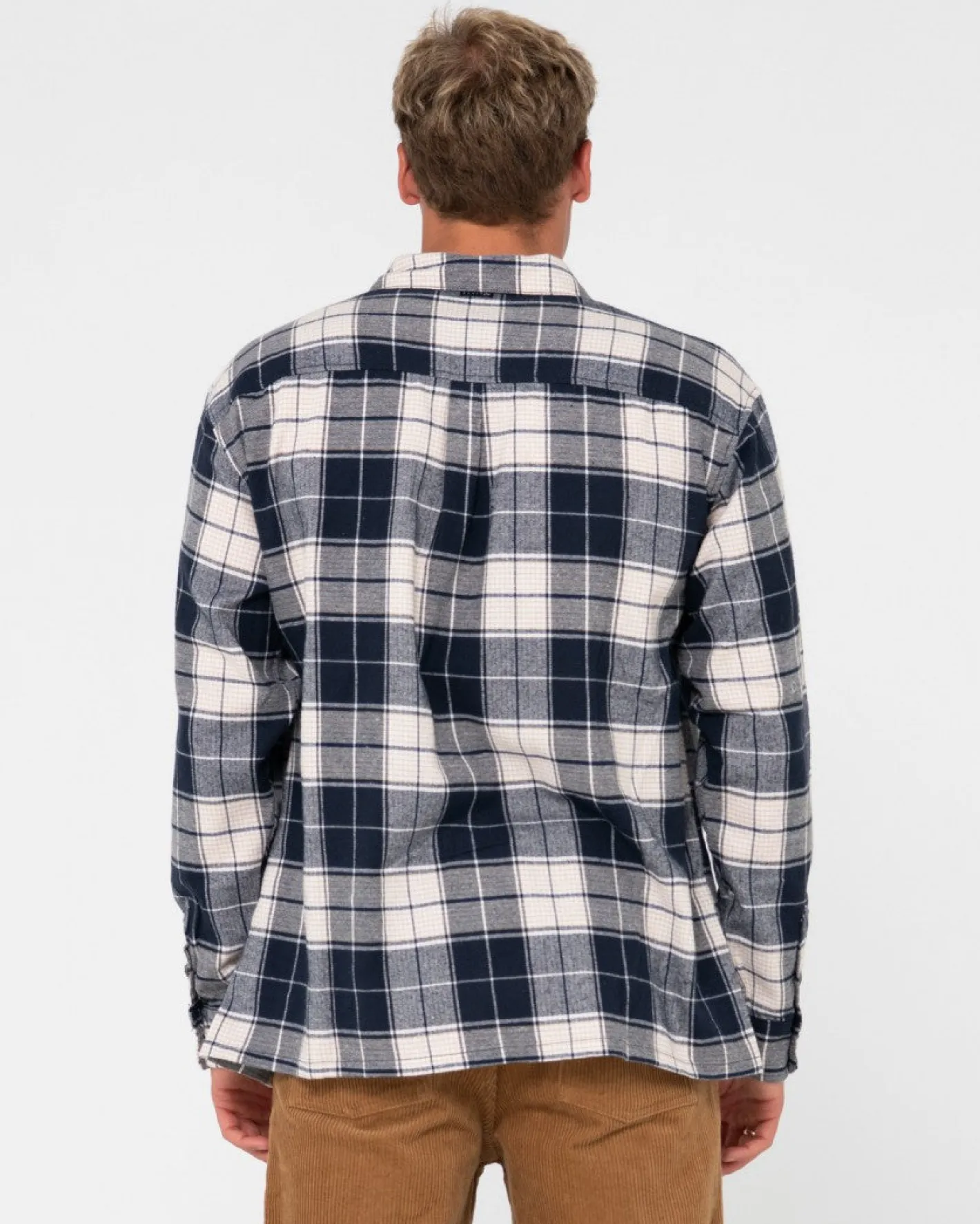 Clearance Dry Eyes Long Sleeve Flannel Shirt Mens Shirts