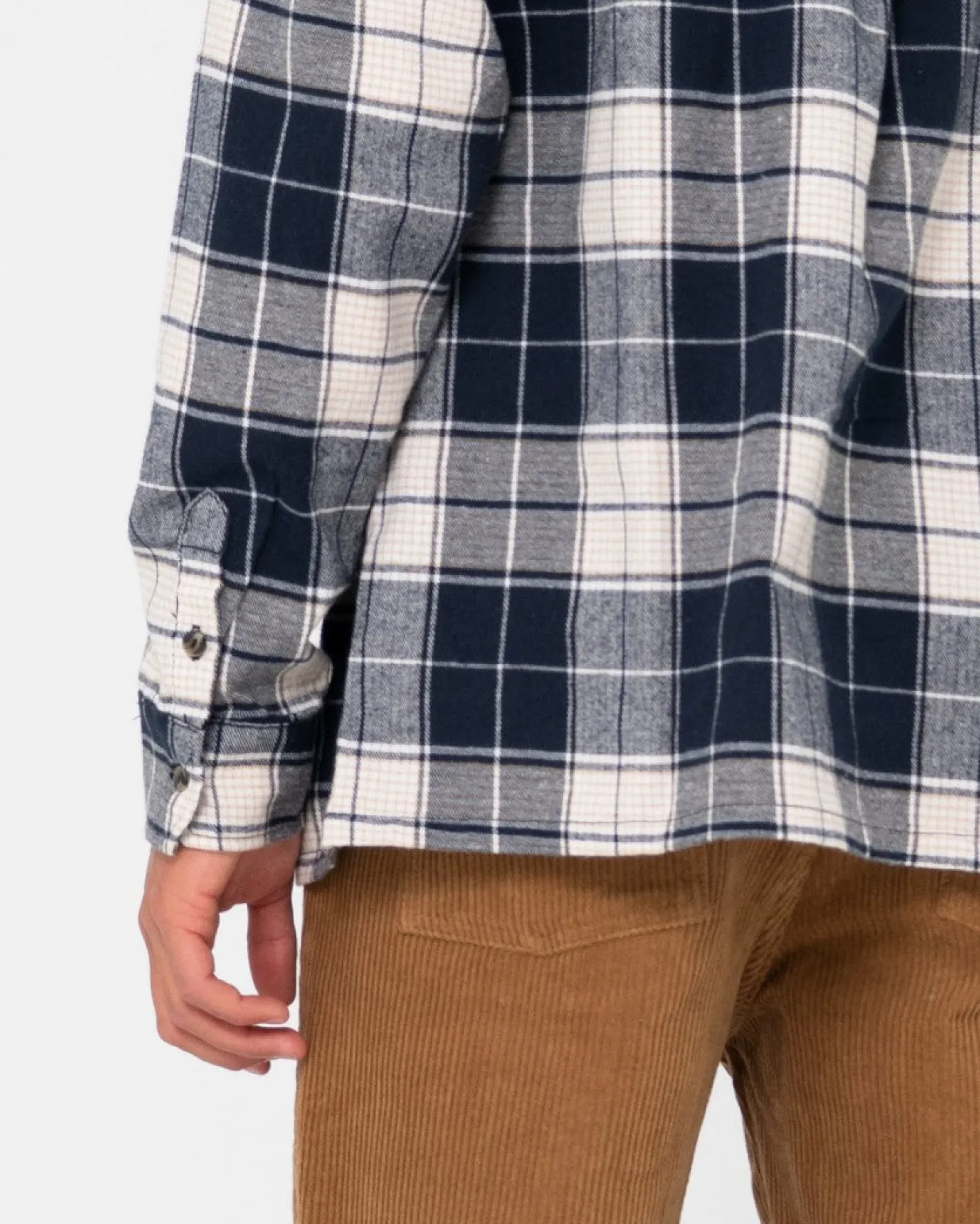 Clearance Dry Eyes Long Sleeve Flannel Shirt Mens Shirts