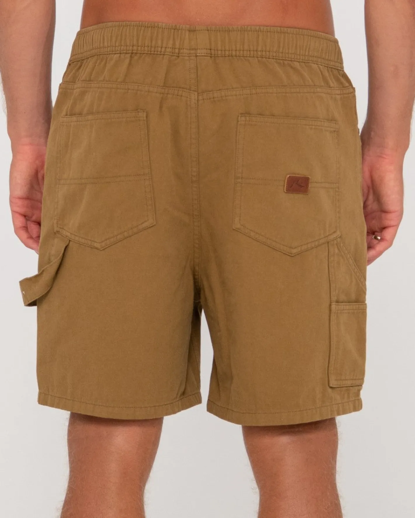 Cheap Dungaree Elastic Short Mens Shorts