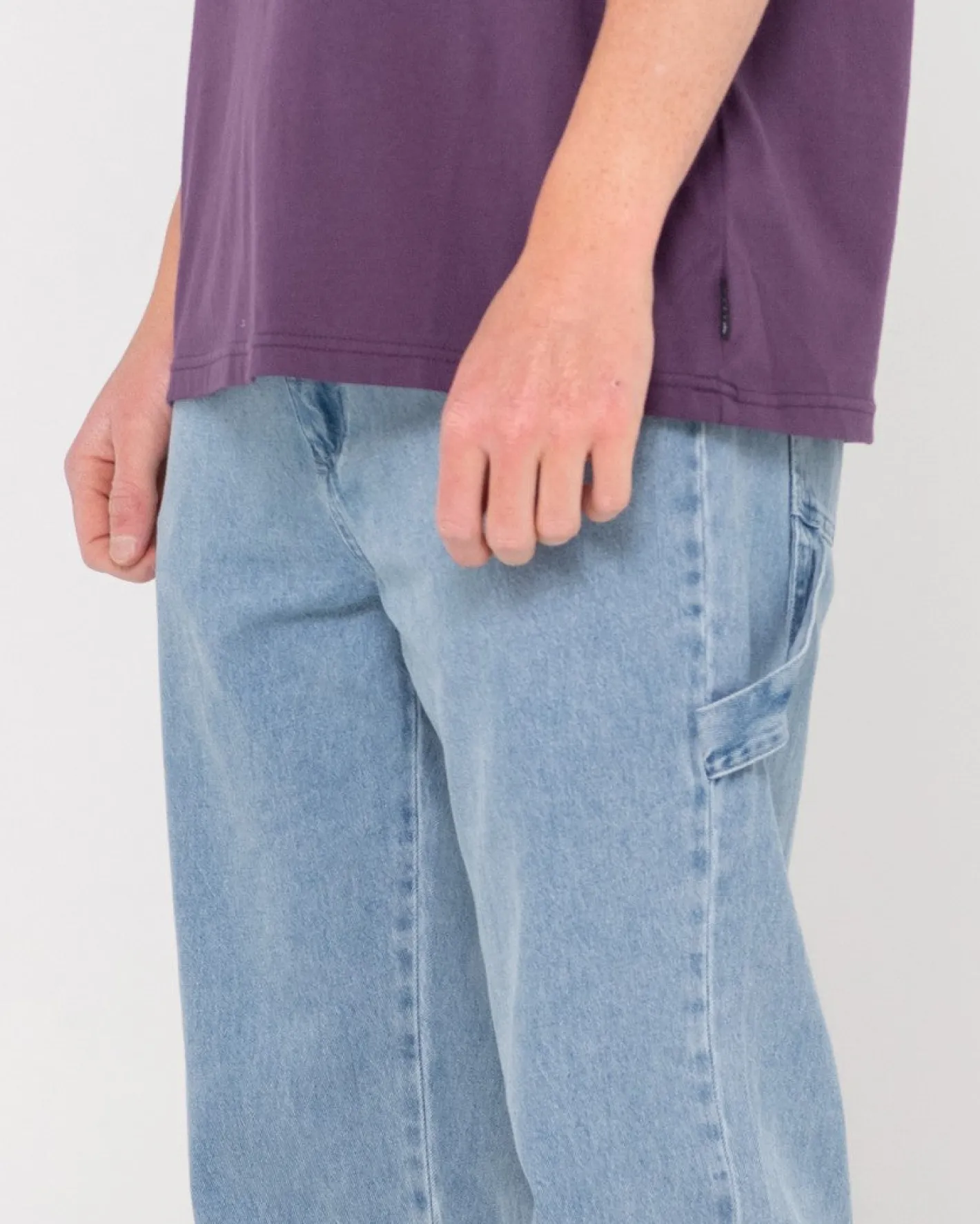New Dungaree Straight Fit Denim Pant Mens Denim