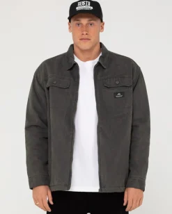 New Dungaree Zip Up Jacket Mens Jackets