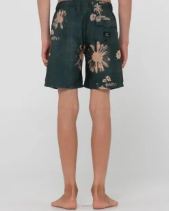 Flash Sale Electric Sax Printed Elastic Boardshort Boys Kids Bottoms