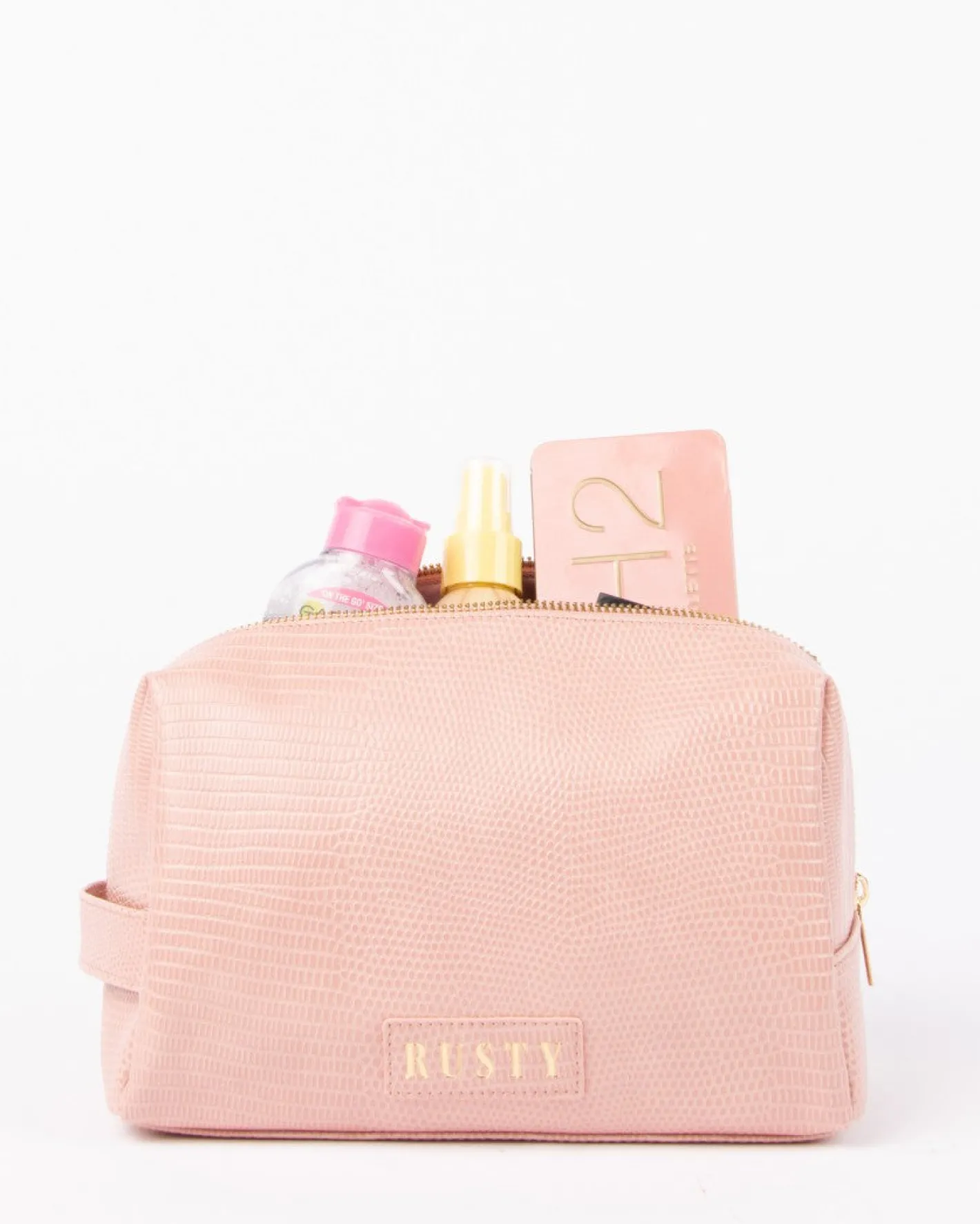 Sale Essentials Textured Cosmetic Pouch Womens Drink Bottles & Other