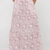 New Faye High Waisted Floral Maxi Skirt Womens Skirts